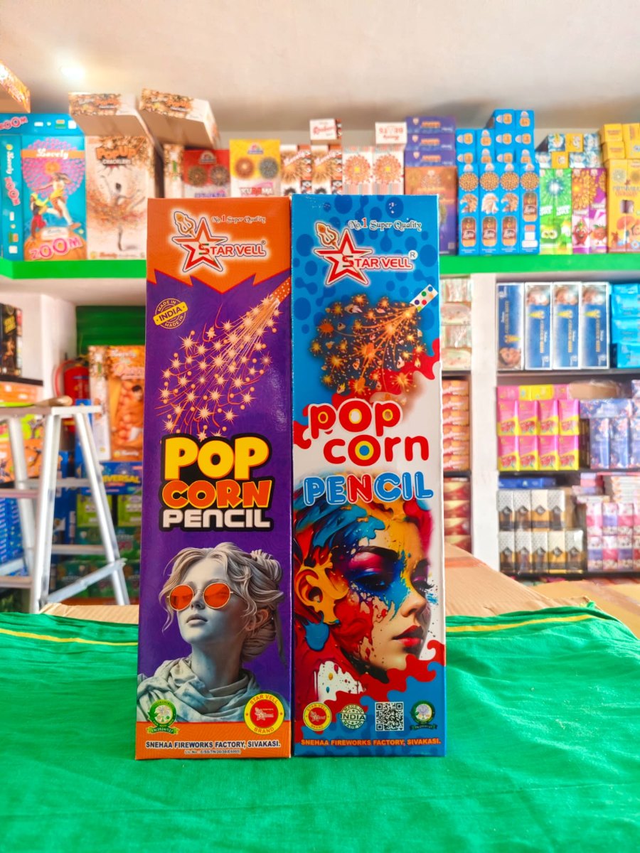 Pop Corn Pencil (5 Pcs)
